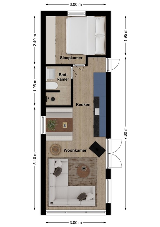 mediumsize floorplan